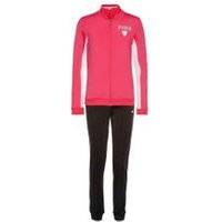 PUMA Trainingsanzug schwarz>weißŸ>pink