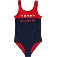 TOMMY HILFIGER Badeanzug rot>blau