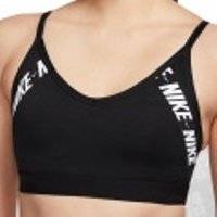 Nike Indy Logo Bra Women schwarz/weiss GrößŸe XS