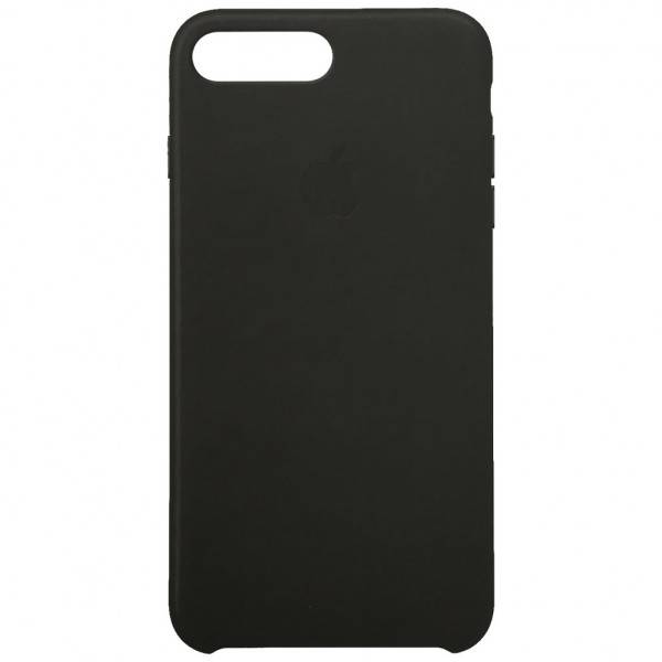 Apple Leder Case - Handyhülle (iPhone 7 Plus/8 Plus) - Schwarz