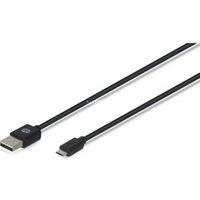 HP USB 2.0 Anschlusskabel [1x USB 2.0 Stecker A - 1x USB 2.0 Stecker Micro-B] 1.00 m Schwarz