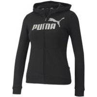 PUMA Sweater »Essentials+ Mädchen Sweatjacke mit Kapuze«, schwarz