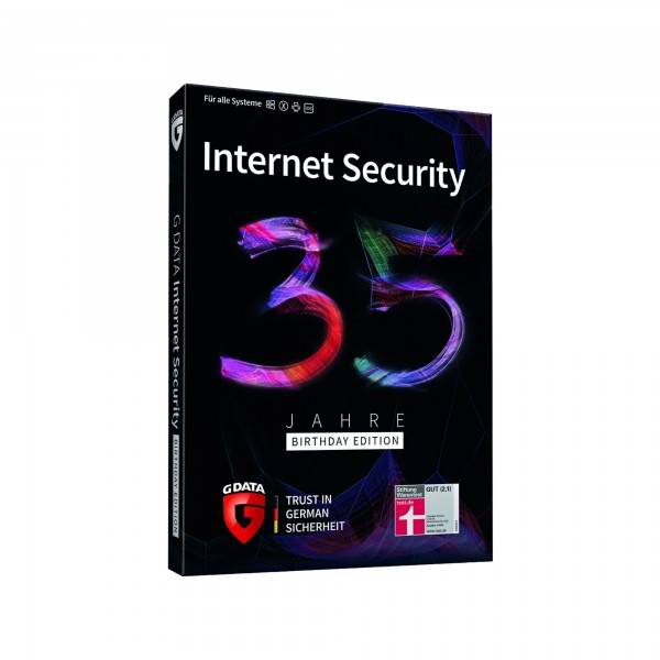 G Data Internet Security 35 Jahre Birthday Edition