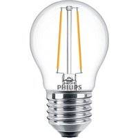 PHILIPS LED-Lampe Classic LEDluster E27 2,7 W klar