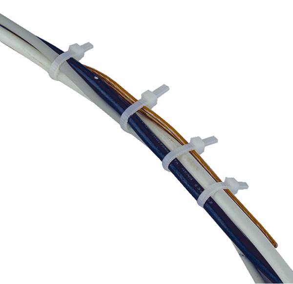 Kabelbinder 4,8 x 200 mm, UV-stabil- 100 Stück - Farbe schwarz