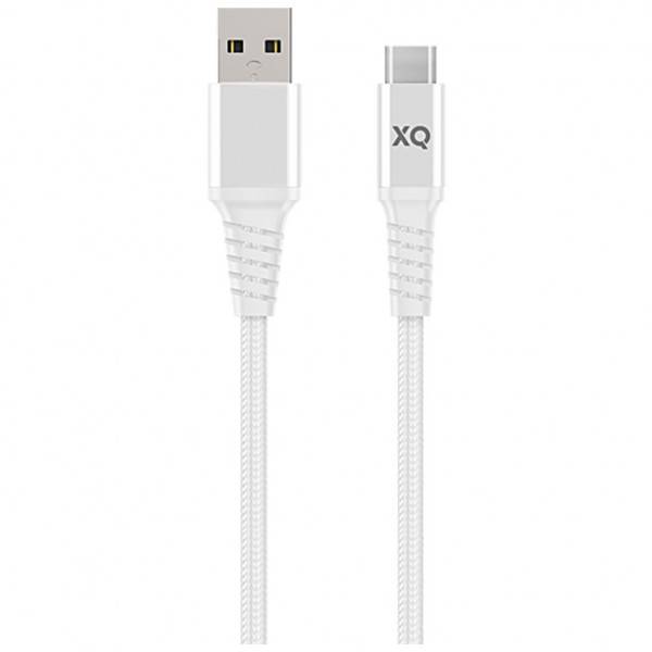Xqisit - Ladekabel USB-C / USB-A - 2m - Weiß