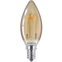PHILIPS LED-Lampe Classic LEDcandle E14 2,3 W gold