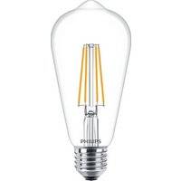 PHILIPS LED-Lampe Classic LEDbulb Filament E27 8 W klar