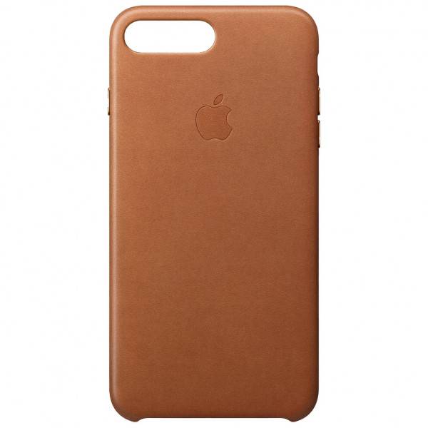 Apple Leder Case - Handyhülle (iPhone 7 Plus/8 Plus) - Sattelbraun
