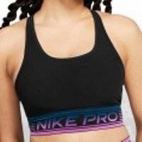 Nike Pro Mesh Bra Women schwarz/pink GrößŸe S