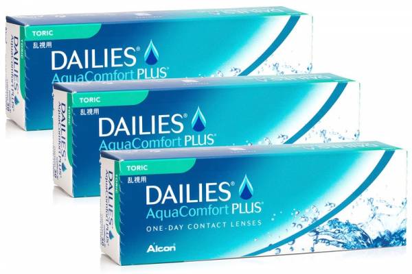DAILIES AquaComfort Plus Toric, 90er Pack