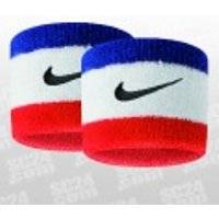 Nike Swoosh Wristbands weiss/blau GrößŸe UNI