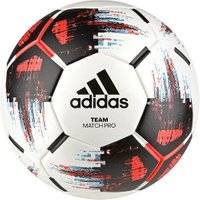 Adidas FußŸball Team Match Ball Spielball Fifa Quality schwarz weißŸ rot Gr 5