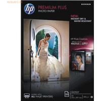 HP Premium Plus Photo Paper CR672A Fotopapier DIN A4 300 g/m² 20 Blatt Hochglänzend