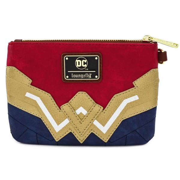 Loungefly DC Comics Wonder Woman Faux Leather Wristlet