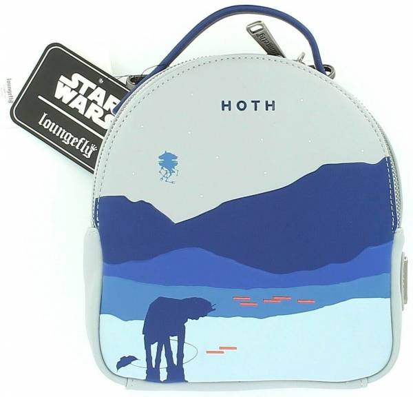 Loungefly Star Wars Mini Faux Leather Backpack With Removable Pouch