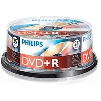 25 PHILIPS DVD+R