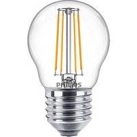 PHILIPS LED-Lampe Classic LEDluster Filament E27 4 W klar