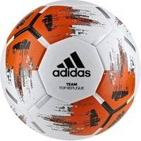 Adidas FußŸball Team Top Replique Ball Trainingsball schwarz weißŸ orange