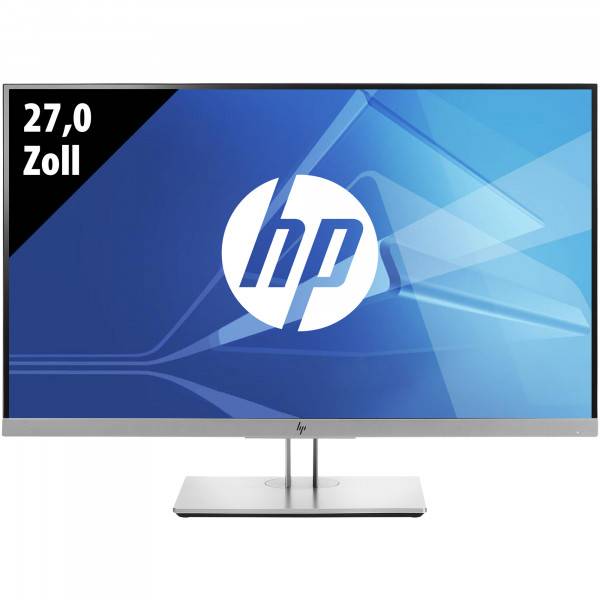 HP EliteDisplay E273d Docking-Monitor mit Webcam - 27,0 Zoll - FHD (1920x1080) - 5ms - schwarz/silbe