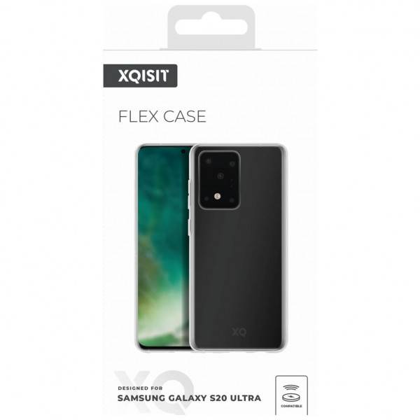 Xqisit Flex Case Cover - Handyhülle (Samsung Galaxy S20 Ultra) - Transparent