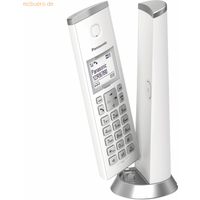 Panasonic KX-TGK220GW Schnurlostelefon mit Anrufbeantworter weiß